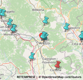 Mappa Via di Montione Alto, 52100 Arezzo AR, Italia (26.56053)