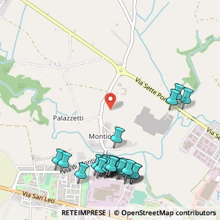 Mappa Via di Montione Alto, 52100 Arezzo AR, Italia (0.708)