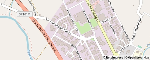 Mappa Città di Castello