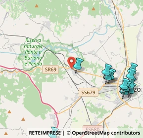 Mappa Località Indicatore zona i, 52100 Arezzo AR, Italia (5.61846)