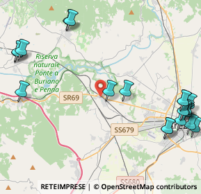 Mappa Località Indicatore zona i, 52100 Arezzo AR, Italia (6.2095)