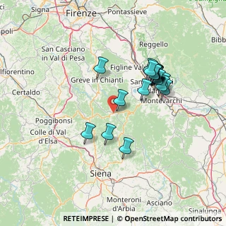 Mappa Via del Barlettaio, 53017 Radda in Chianti SI, Italia (13.5195)