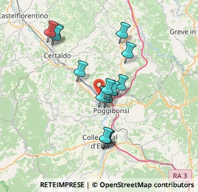 Mappa Via Cristoforo Colombo, 50028 Barberino Tavarnelle FI, Italia (6.44071)