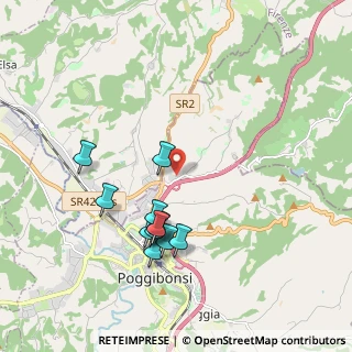 Mappa Località drove centro direzionale campomaggio, 53036 Barberino Tavarnelle FI, Italia (1.90455)