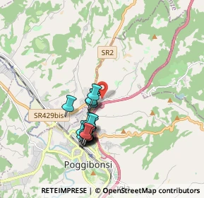 Mappa Località drove centro direzionale campomaggio, 53036 Barberino Tavarnelle FI, Italia (1.61421)