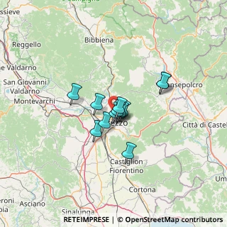 Mappa Via Casentinese, 52100 Arezzo AR, Italia (8.02462)