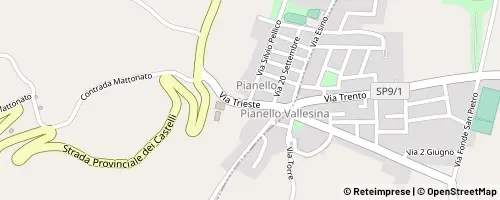 Mappa Castelbellino