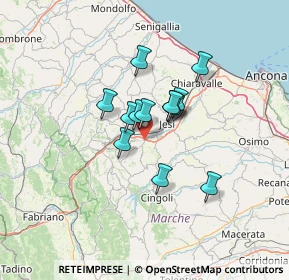 Mappa 60030 Monte Roberto AN, Italia (9.03077)