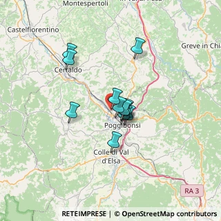 Mappa Via Cristoforo Colombo, 50021 Barberino Val D'elsa FI, Italia (4.84583)