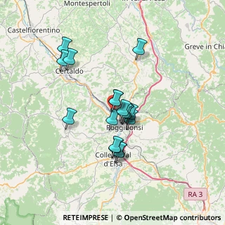Mappa Via Cristoforo Colombo, 50021 Barberino Val D'elsa FI, Italia (5.47278)