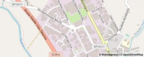 Mappa Città di Castello