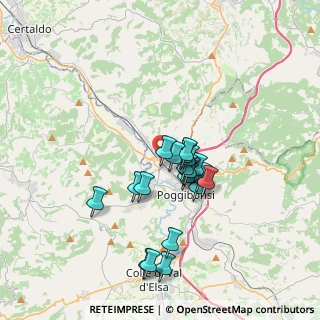 Mappa Via Filippo Brunelleschi, 50021 Barberino Val d'Elsa FI, Italia (3.038)
