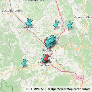 Mappa Via Filippo Brunelleschi, 50021 Barberino Val d'Elsa FI, Italia (5.545)