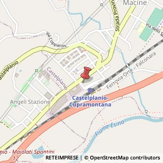 Mappa Via Stazione, 1/a, 60031 Castelplanio, Ancona (Marche)