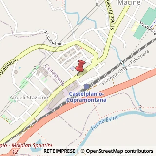Mappa Via roma 87, 60031 Castelplanio, Ancona (Marche)