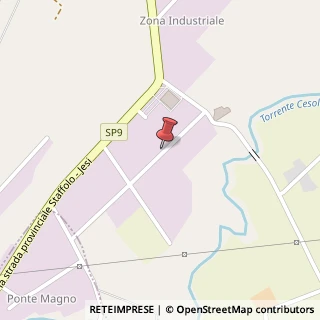 Mappa Via dell'Industria, 9, 60030 Monte Roberto, Ancona (Marche)