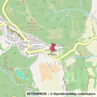Mappa Via delle capanne 16, 57016 Rosignano Marittimo, Livorno (Toscana)