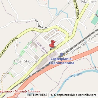 Mappa Via Roma, 68, 60031 Macine-borgo Loreto AN, Italia, 60031 Castelplanio, Ancona (Marche)
