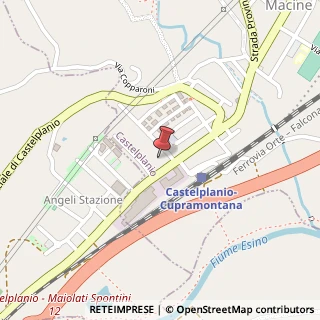 Mappa Via Fratelli Cervi, 9, 60031 Castelplanio, Ancona (Marche)