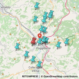 Mappa Via Collodi, 50021 Barberino Val D'elsa FI, Italia (3.7815)