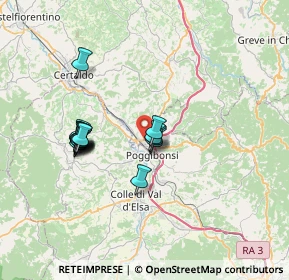 Mappa Via Carlo Collodi, 50028 Barberino Tavarnelle FI, Italia (6.32063)