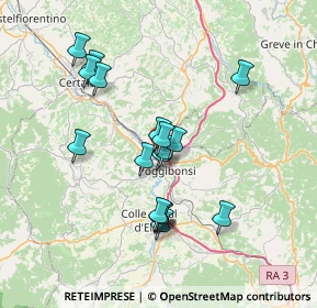 Mappa Via Carlo Collodi, 50028 Barberino Tavarnelle FI, Italia (6.59389)