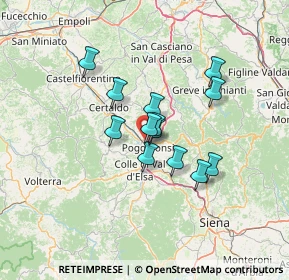 Mappa Via Carlo Collodi, 50028 Barberino Tavarnelle FI, Italia (9.97)