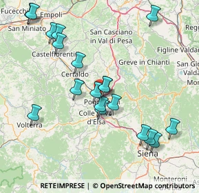 Mappa Via Carlo Collodi, 50028 Barberino Tavarnelle FI, Italia (16.94789)