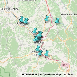 Mappa Via Collodi, 50028 Barberino Tavarnelle FI, Italia (5.59294)