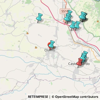 Mappa Via Cesari, 60027 Osimo AN, Italia (5.81375)