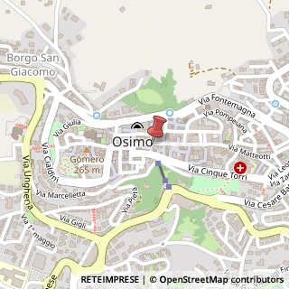 Mappa Corso Giuseppe Mazzini, 18, 60027 Osimo, Ancona (Marche)