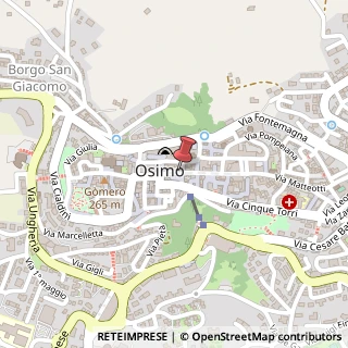 Mappa Via Cesari, 2, 60027 Osimo, Ancona (Marche)
