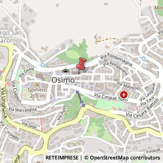 Mappa Piazza Gallo, 10, 60027 Osimo, Ancona (Marche)