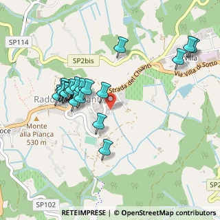 Mappa Via delle Fonti, 53017 Radda in Chianti SI, Italia (0.488)