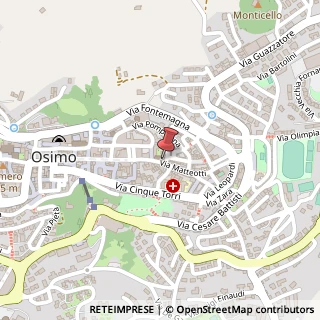Mappa Via Giacomo Matteotti, 9, 60022 Osimo, Ancona (Marche)