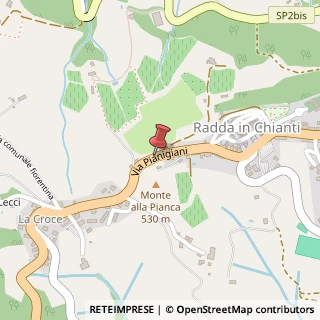 Mappa Via XXV Aprile, 112, 53017 Radda in Chianti, Siena (Toscana)