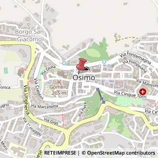 Mappa Via San Francesco, 310, 60027 Osimo, Ancona (Marche)
