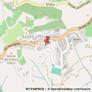Mappa Circonvallazione Santa Maria, 16, 53017 Radda in Chianti, Siena (Toscana)