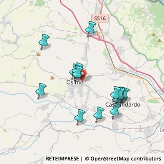 Mappa Via Olimpia, 60027 Osimo AN, Italia (3.74067)