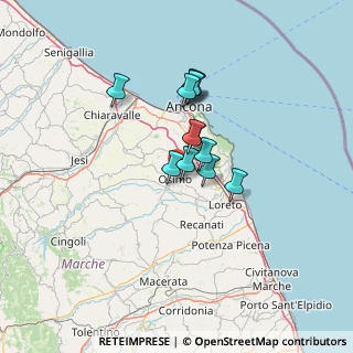 Mappa 60027 Osimo AN, Italia (9.35917)