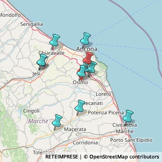 Mappa 60027 Osimo AN, Italia (13.75091)