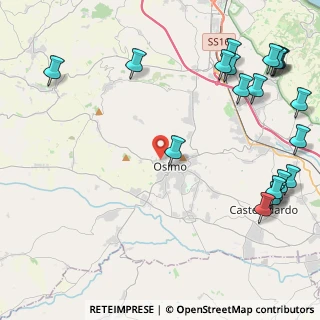 Mappa Via Fratelli Cervi, 60027 Osimo AN, Italia (6.3875)