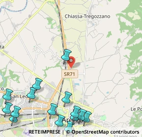 Mappa Dietro Todis, 52100 Arezzo AR, Italia (3.37938)