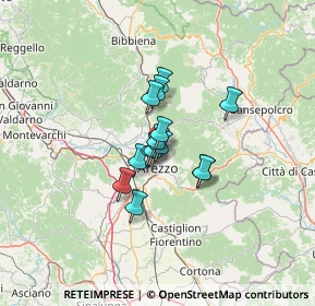Mappa Dietro Todis, 52100 Arezzo AR, Italia (7.95429)