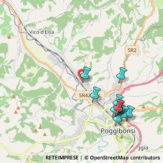 Mappa Via Pisana, 50021 Barberino Val D'elsa FI, Italia (2.35818)