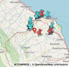 Mappa 60030 Santa Maria Nuova AN, Italia (11.2295)