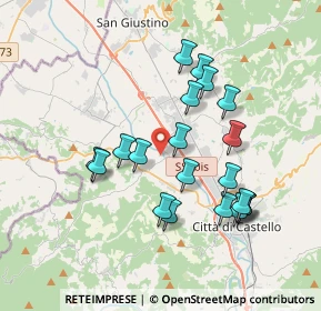 Mappa Vocabolo Mencarone, 06012 Città di Castello PG, Italia (3.5605)