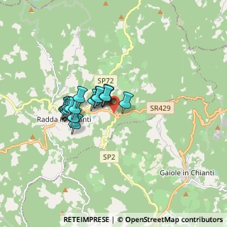 Mappa Strada Regionale 429 di Val D'Elsa, 53017 Radda in Chianti SI, Italia (1.417)