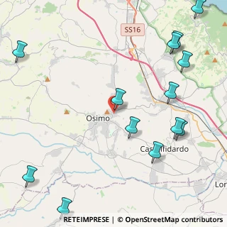 Mappa Via S. Gennaro, 60027 Osimo AN, Italia (6.00385)