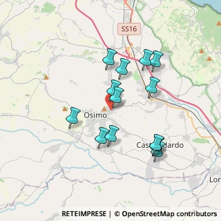 Mappa Via S. Gennaro, 60027 Osimo AN, Italia (3.37231)